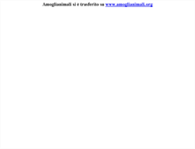 Tablet Screenshot of amoglianimali.com